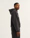 College Combed Fleece Hoodie - Phantom Black