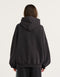 College Combed Fleece Hoodie - Phantom Black