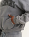 College Combed Fleece Hoodie - Storm Grey