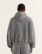 College Combed Fleece Hoodie - Storm Grey