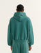 College Combed Fleece Hoodie - Teal