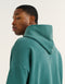College Combed Fleece Hoodie - Teal