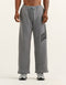 College Combed Fleece Wide Leg Sweatpant - Storm Grey