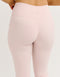Lycra Invisible Scrunch Pocket Flare Leggings - Mauve