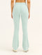 Lycra Invisible Scrunch Pocket Flare Leggings - Mint