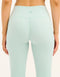 Lycra Invisible Scrunch Pocket Flare Leggings - Mint