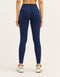 Lycra Invisible Scrunch Leggings - Navy