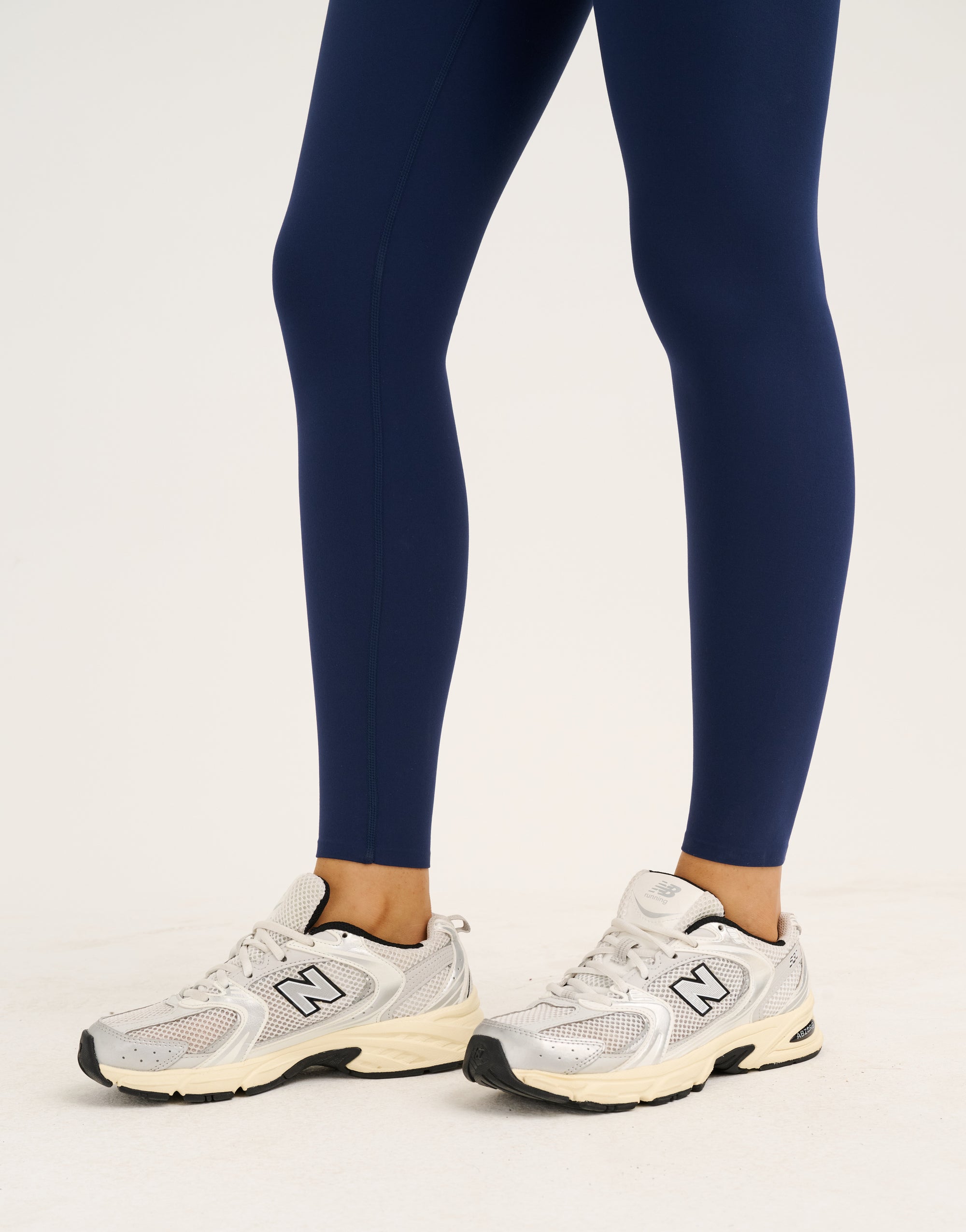 Lycra Invisible Scrunch Leggings - Navy