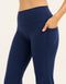 Lycra Invisible Scrunch Straight Leg Pant - Navy