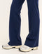 Lycra Invisible Scrunch Straight Leg Pant - Navy