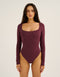 Elemental L Square Bodysuit - Blackberry