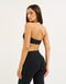 Lycra Seamless Halter Bra - Black