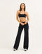 Lycra Seamless Halter Bra - Black