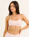 Lycra Seamless Halter Bra - Mauve