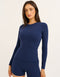 Lycra Seamless Long Sleeve - Navy