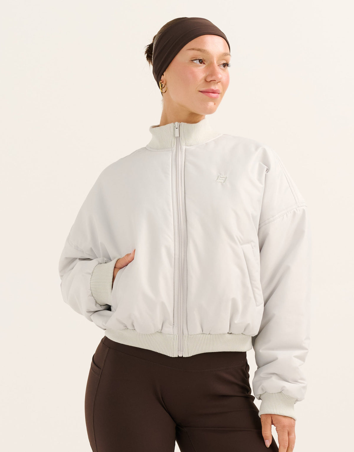 Tempo Pulse Bomber Jacket - Glacier