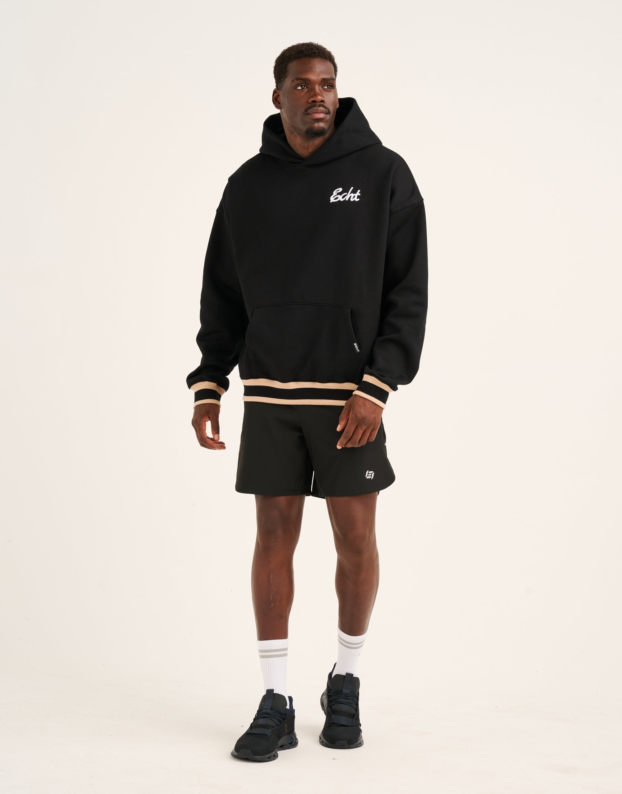 Script Hoodie - Black