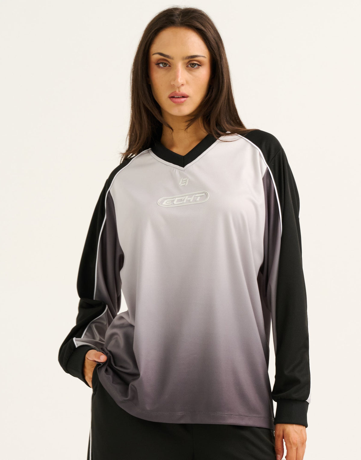Club Gradient Long Sleeve - Black