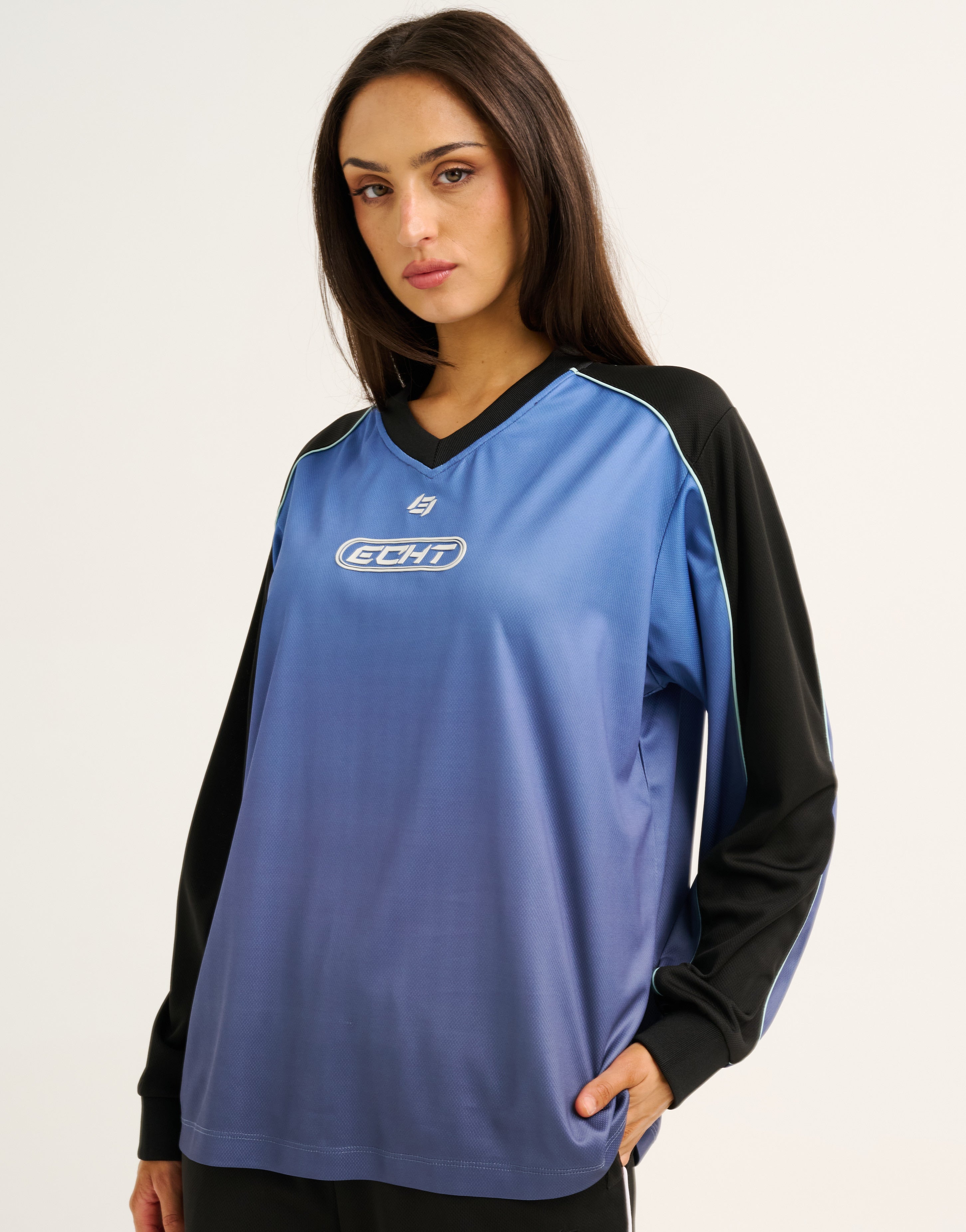 Club Gradient Long Sleeve - Cobalt