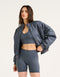 Tempo Pulse Bomber Jacket - Storm Grey