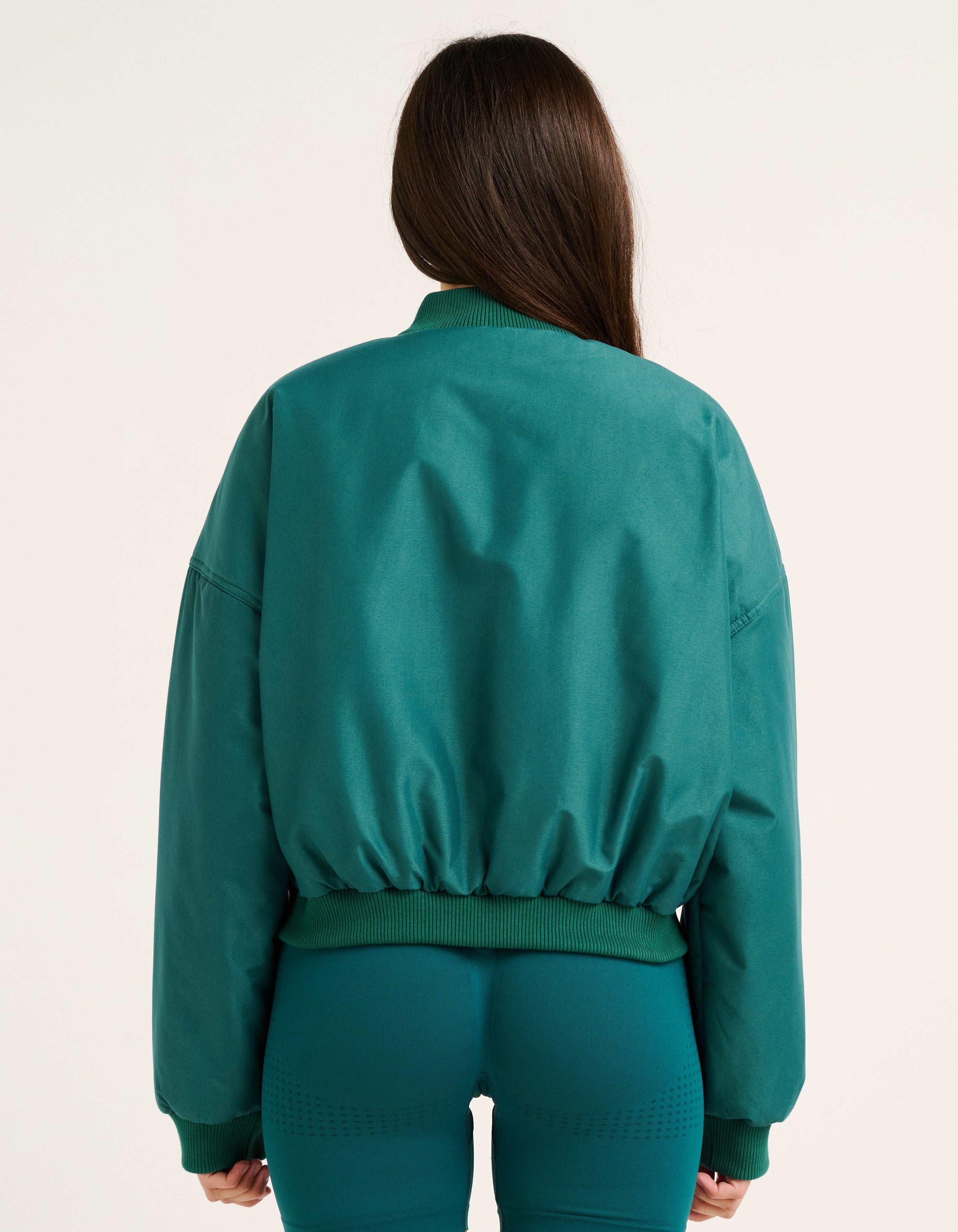 Tempo Pulse Bomber Jacket - Teal
