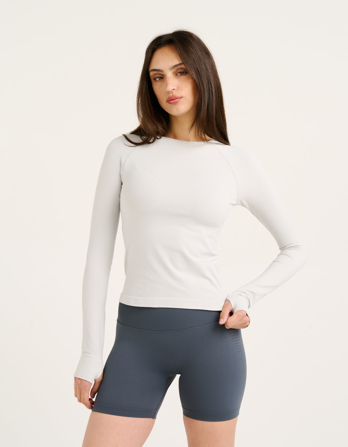 Tempo Pulse Compression Long Sleeve - Glacier