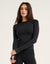 Tempo Pulse Compression Long Sleeve - Phantom Black