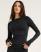 Tempo Pulse Compression Long Sleeve - Phantom Black