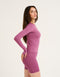 Tempo Pulse Compression Long Sleeve - Plum