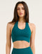 Tempo Pulse Halter Bra - Teal