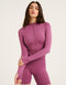Tempo Pulse Zip-Up Jacket - Plum