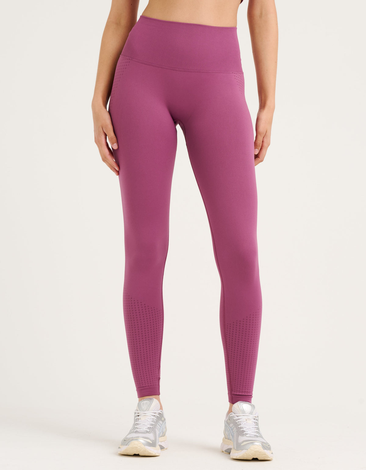 Tempo Pulse Leggings - Plum
