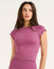 Tempo Pulse Short Sleeve - Plum