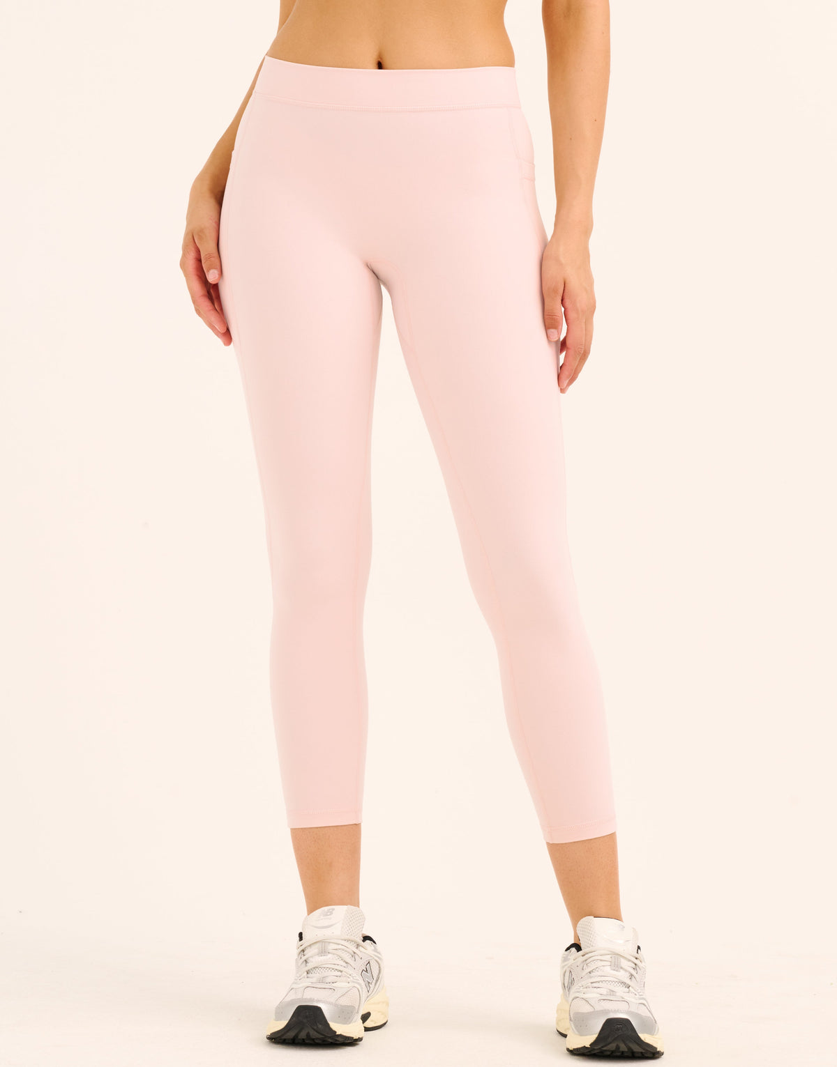 Ascend Pocket Mid-Waist Leggings 23" - Mauve