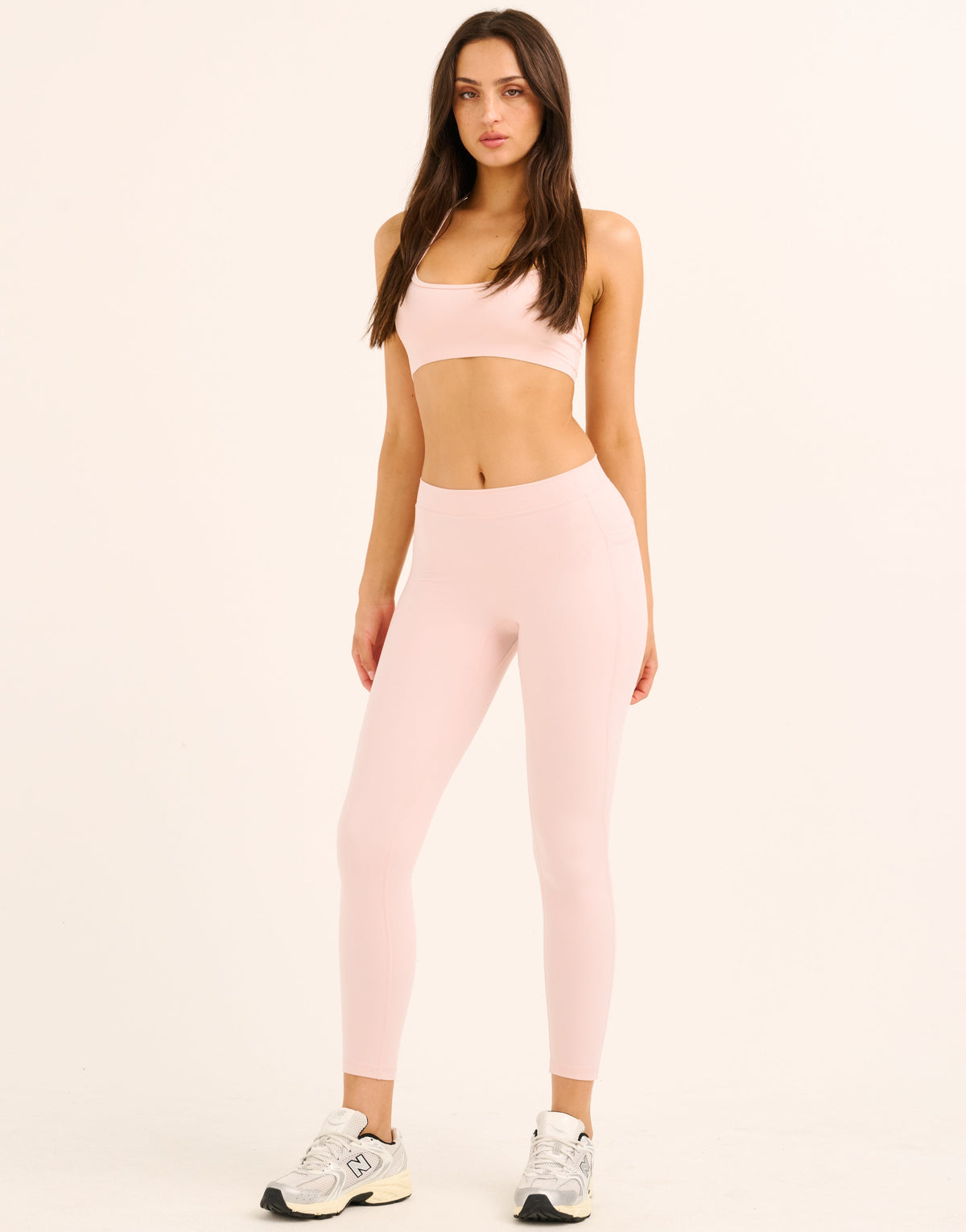 Ascend Pocket Mid-Waist Leggings 25" - Mauve