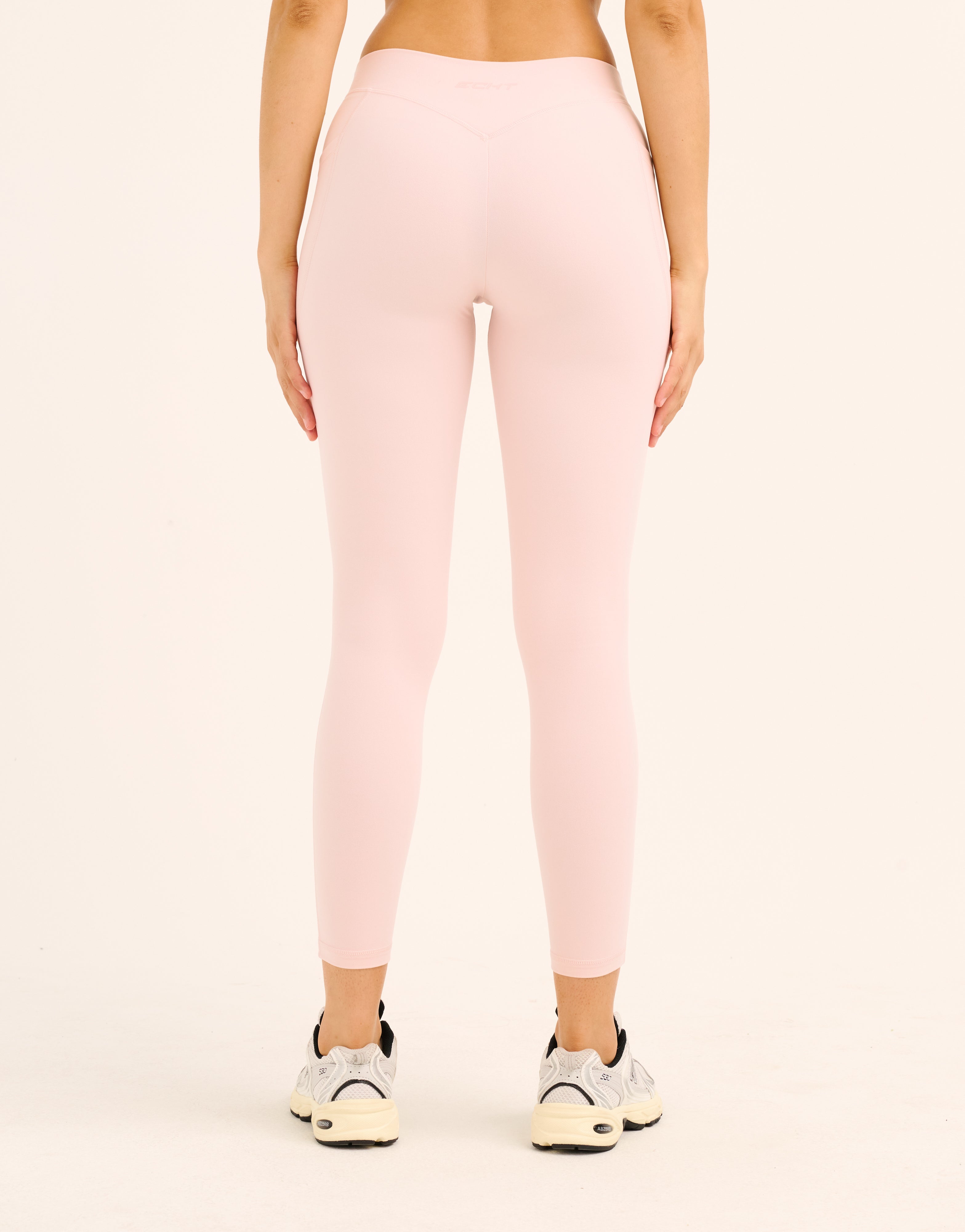 Ascend Pocket Mid-Waist Leggings 25" - Mauve