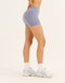 Ascend Pocket Mid-Waist Shorts 4" - Washed Blue