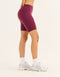 Ascend Pocket Mid-Waist Shorts 8" - Blackberry