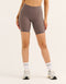 Ascend Pocket Mid-Waist Shorts 8" - Slate Grey