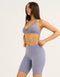 Ascend Pocket Mid-Waist Shorts 8" - Washed Blue