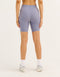 Ascend Pocket Mid-Waist Shorts 8" - Washed Blue