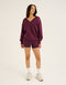 ZenLayer Pullover - Blackberry