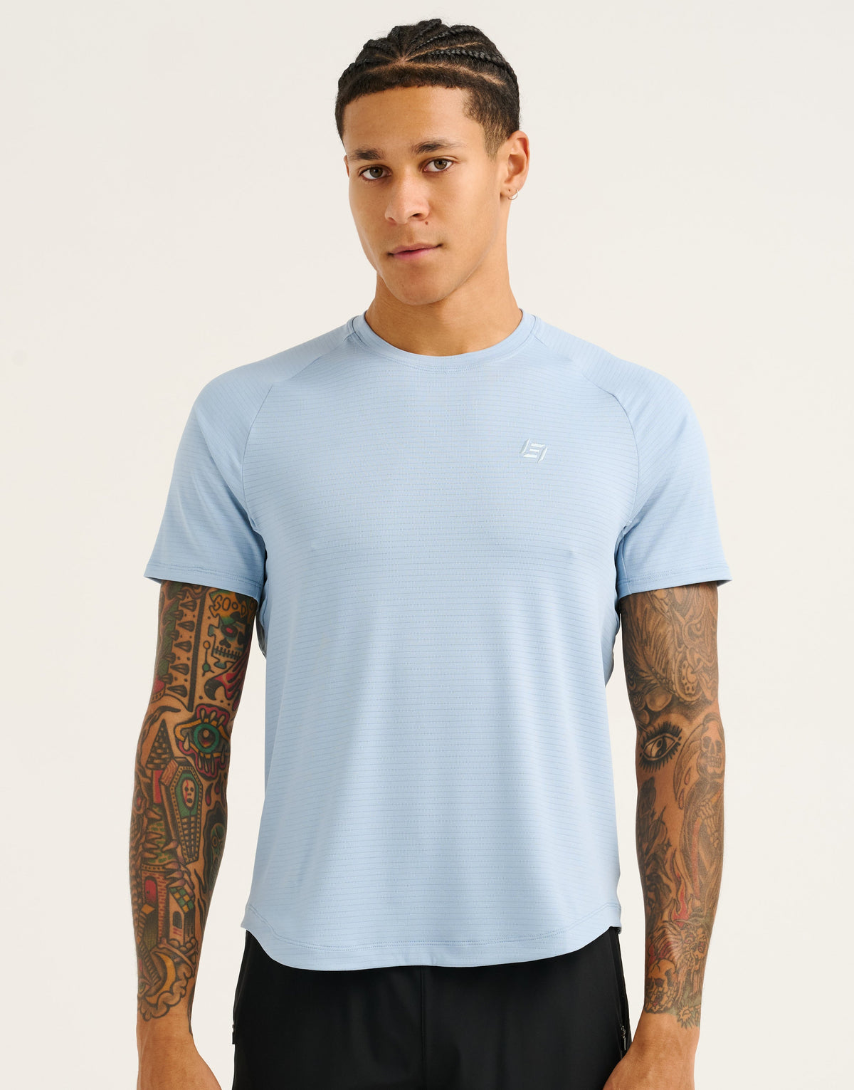 Performance Tee 28" - Dusty Blue