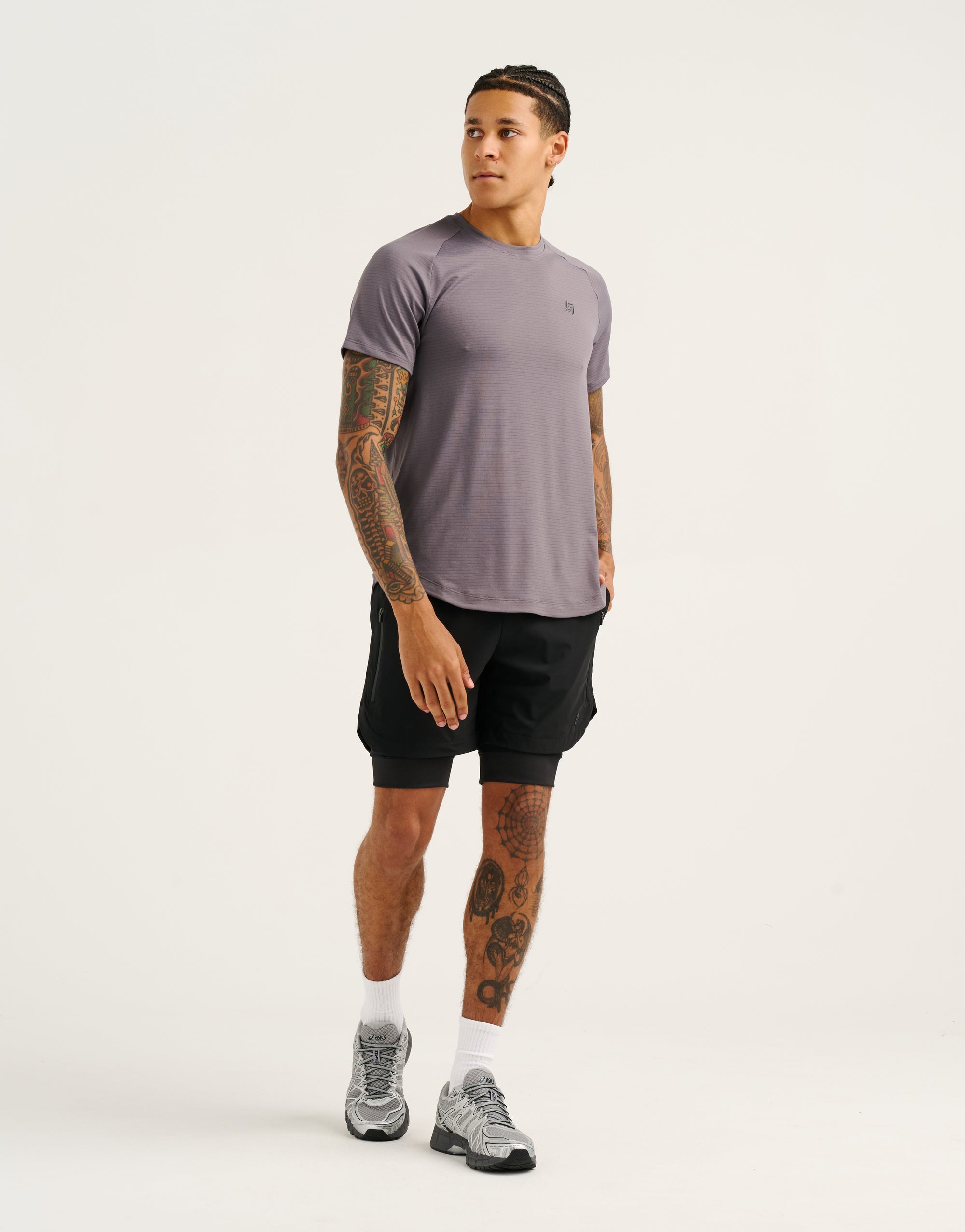 Performance Tee 28" - Slate Grey