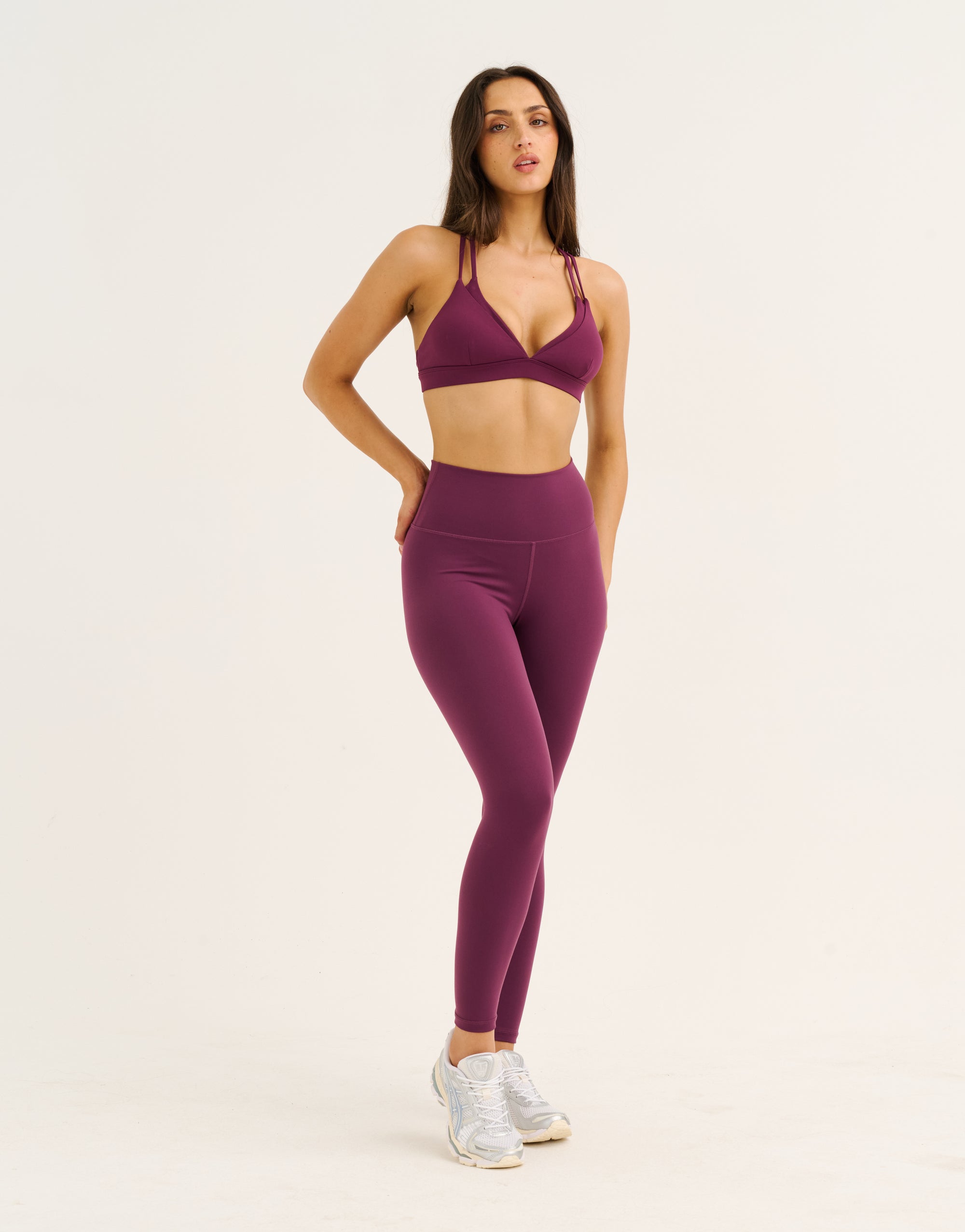 Force Scrunch Leggings - Blackberry