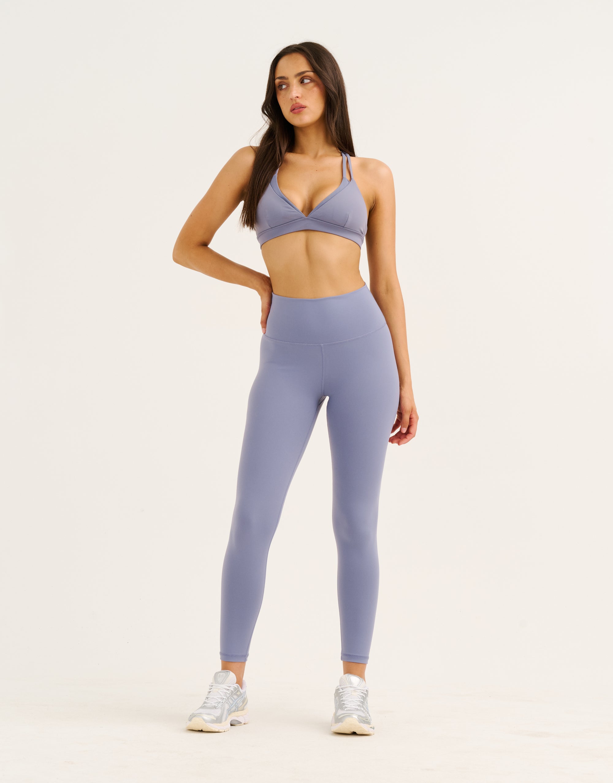 Force Scrunch Leggings - Washed Blue