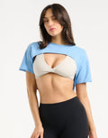Ventra Gym Tee - Process Blue