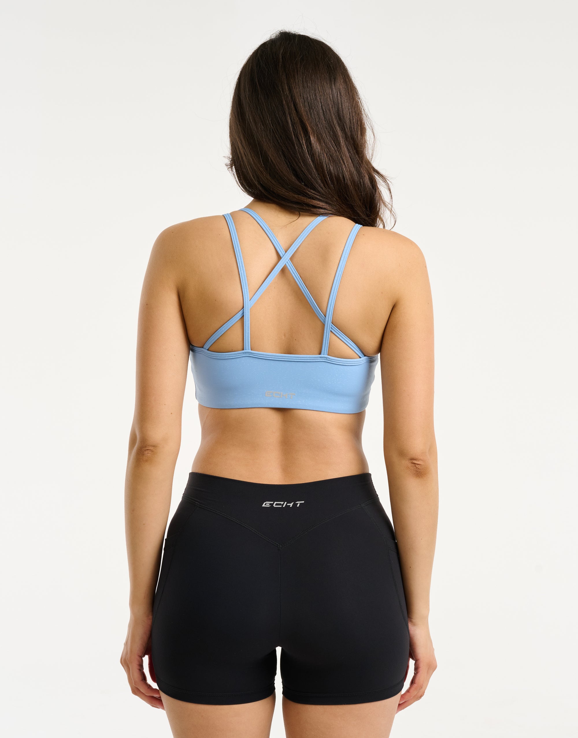 Storm Sports Bra - Process Blue