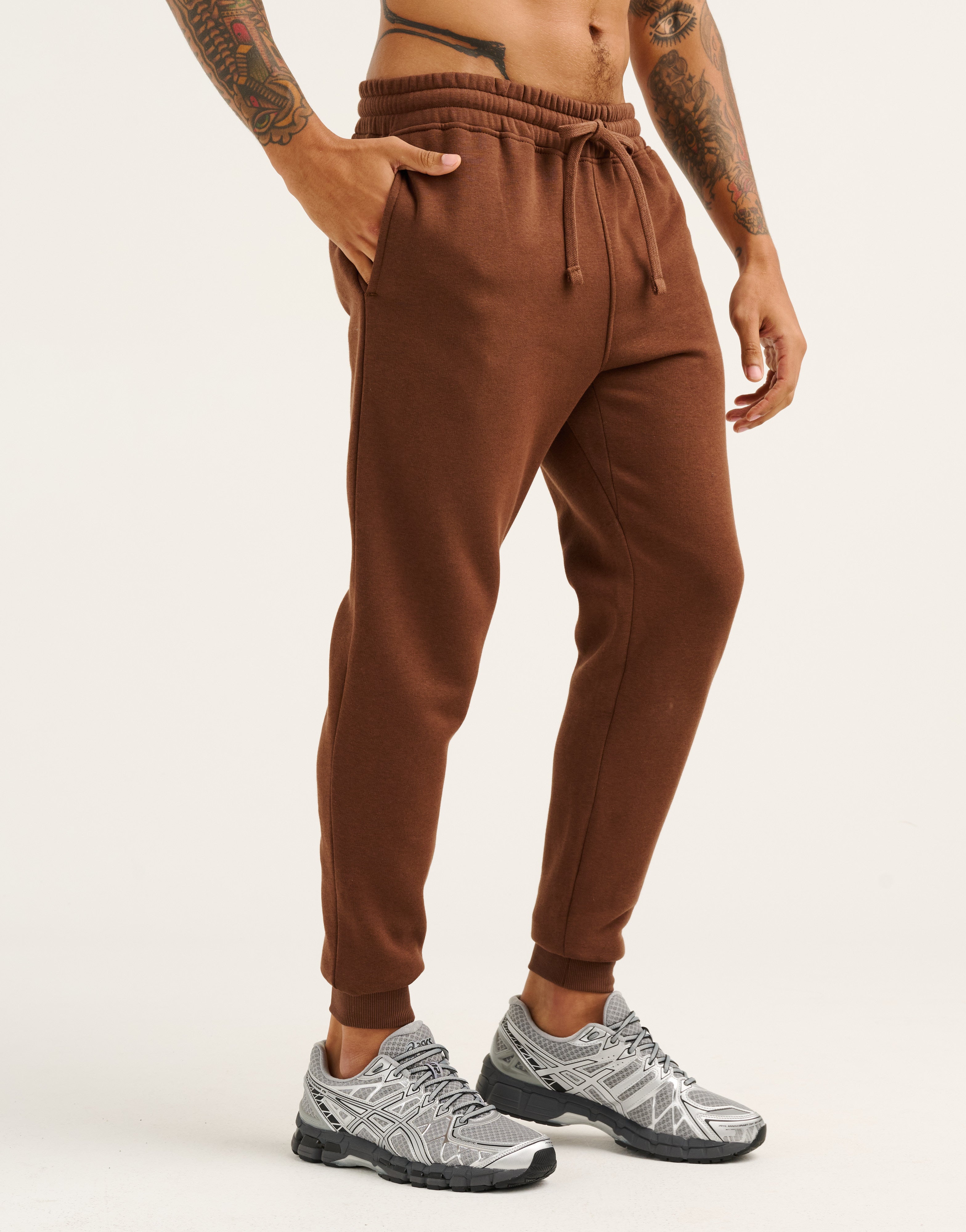 Recover Fleece Jogger - Brown
