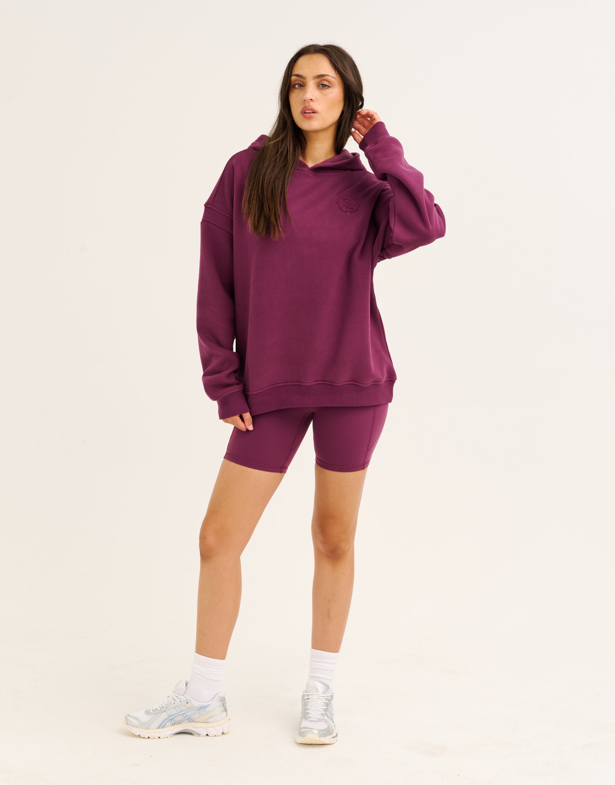 Top Marks Hoodie - Blackberry